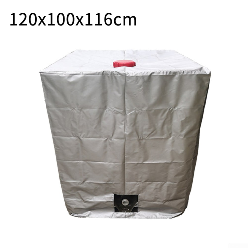Cover Protective Hood For Rain Water Tank 1000 Liters IBC Container Foil Cover 