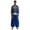 Royal Blue&Royal Blue, variant on Aislor Men's Halloween Arabian Prince Costume 2 Piece Persian Cosplay Vest Long Pants Outfits Burgundy&Burgundy XXL