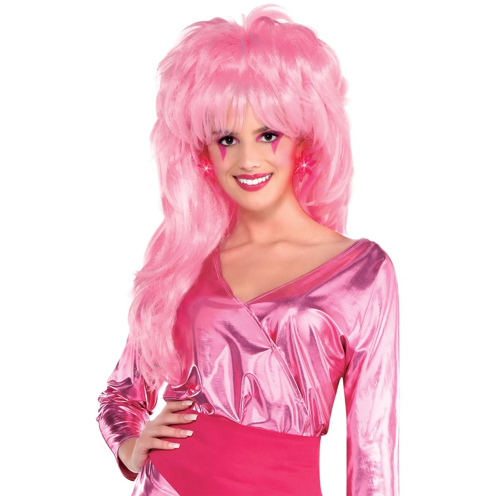 Party City Jem and the Holograms Wig Halloween Costume Accessory for