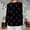 137# Dark Gray, variant on Halloween Shirts Women Long Sleeve Fall T Shirts Autumn Ghost Graphic Tees Thanksgiving Tops