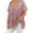Pink, variant on Womens T Shirts Plus Size Sparkly Sequin Blingbling V Neck Short Sleeve Loose Top Tee Womens Tshirts Pink M