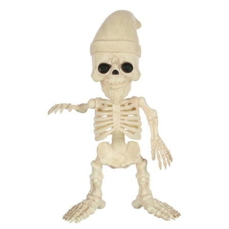 Seasons 12" Skeleton Gnome Halloween Decoration for Crazy Bonez Skeleton Line