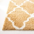 thumbnail image 3 of SAFAVIEH Berber Alastar Abstract Shag Area Rug, 2'3" x 8' Runner, Dark Beig/Ivory, 3 of 7
