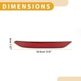 thumbnail image 4 of Reflector lateral trasero izquierdo de Unique Bargains No.17A945105 para Volkswagen Jetta 2019-2021 en rojo, 4 of 7