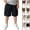 Black, variant on DJDLJWCJ Cargo Shorts Boys (1-7) Elastic Waist Loose Fit Summer Shorts Boys Athletic Pants Workout Shorts, Black 1 T