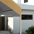 thumbnail image 6 of Outsunny 19.7' x 9.7' Carport Top for 84C-207WT or 84C-386V00WT, Beige, 6 of 9