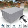 thumbnail image 1 of SHAR Rectangular Garden Table Cover Waterproof Garden Furniture, 1 of 5