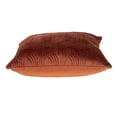 thumbnail image 3 of Parkland Collection Iphis Transitional Quilted Burnt Orange Throw Pillow, 3 of 5