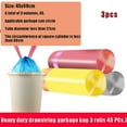 thumbnail image 1 of 15 Counts/Roll Disposable Garbage Bag Trash Bags for Bathroom Trash Can Kitchen Bin Liners, 1 of 4