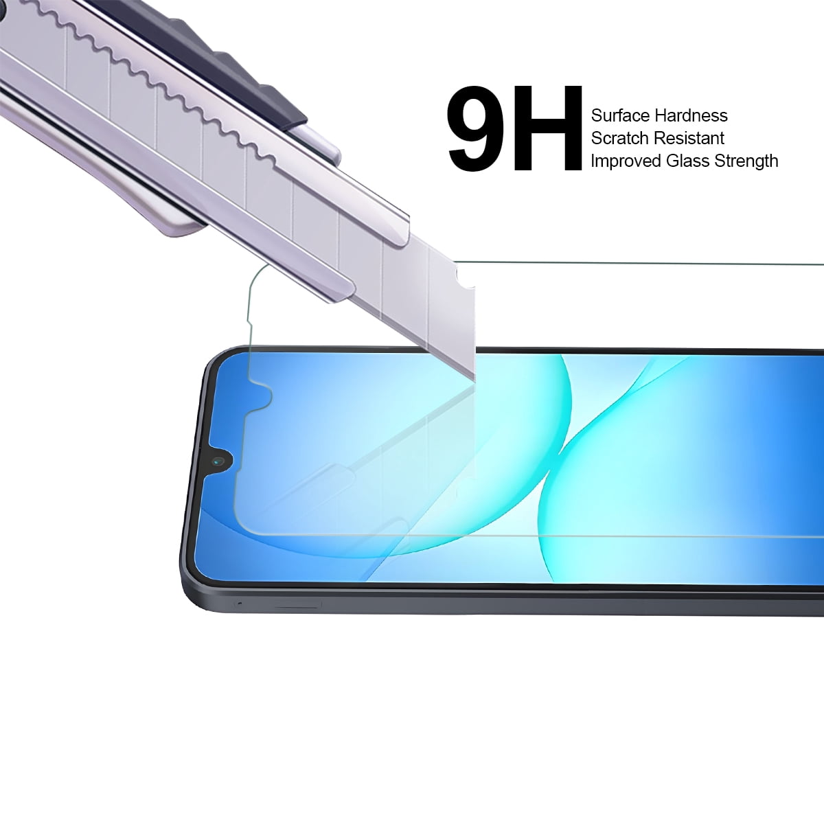 (2 Pack) Supershieldz Designed for Samsung Galaxy A17 5G Tempered Glass Screen Protector, Anti Scratch, Bubble Free