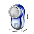 thumbnail image 3 of YANHAIGONG Mini Shave Portable Electric Shaver,2024 New Upgrade Mini Electric Razor Shavers for Men,Rechargeable Shaver Easy One-Button Use Suitable for Home,Car Travel,Father's Day Gift, 3 of 8