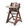 Keekaroo Height Right High Chair with Insert & Tray - Mahogany/ Chocolate