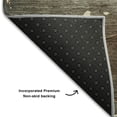 thumbnail image 3 of Addison Rugs Mayfield Washable Transitional Watercolors Brown Rectangle Rug, 9' x 12', 3 of 6