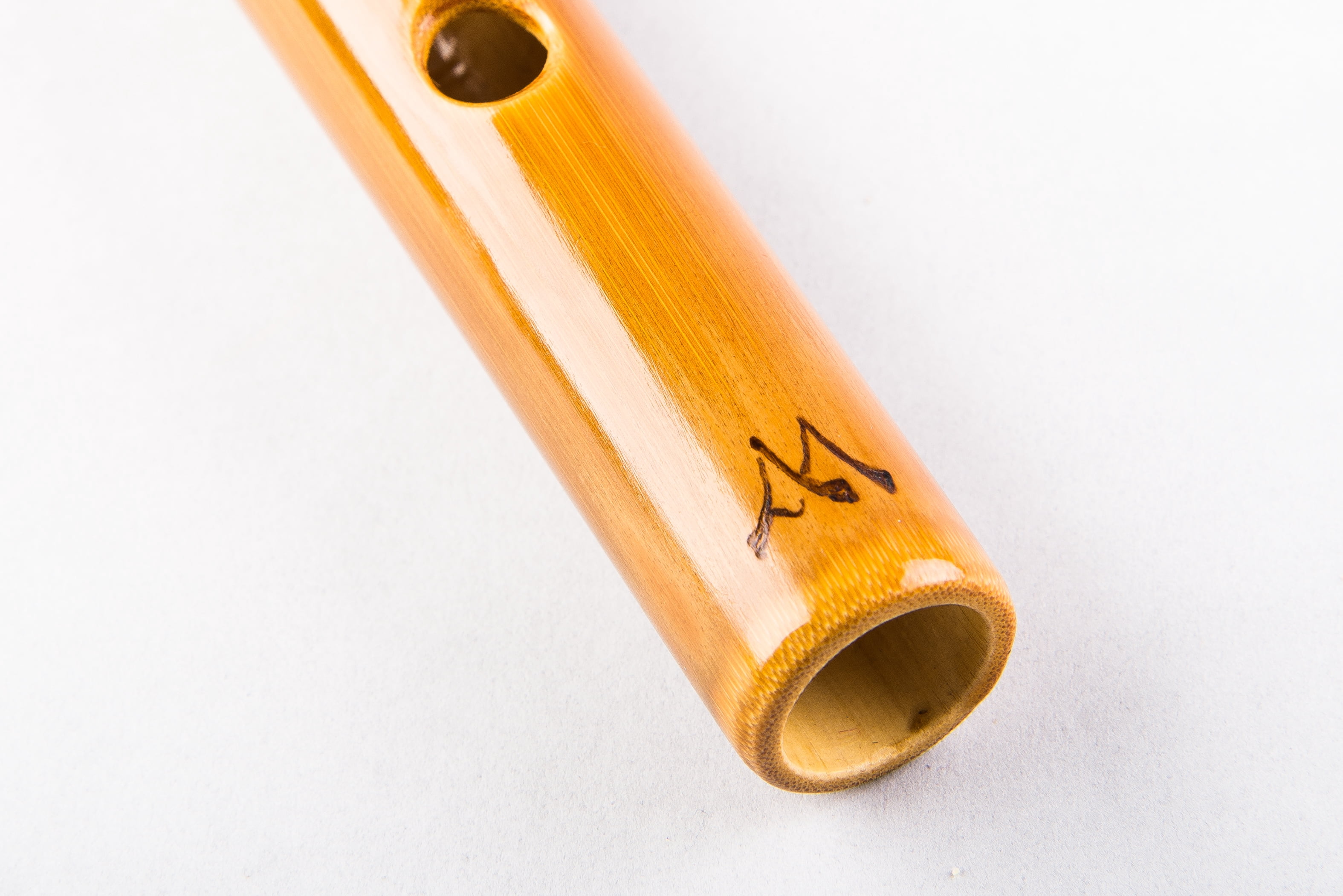 Professional Quena in G Made of Bamboo with Ebony Mouthpiece