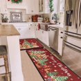 thumbnail image 4 of Set de alfombras de cocina Twyt Decor Christmas Red 43 x 76 y 43 x 119 cm, 4 of 7