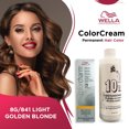 thumbnail image 5 of Wella Color Cream Permanent Gel Hair Color - 2 oz ( 8G/841 Light Golden Blonde ) and Cream Peroxide Developer 10 Volume - 4 fl. oz, 5 of 5