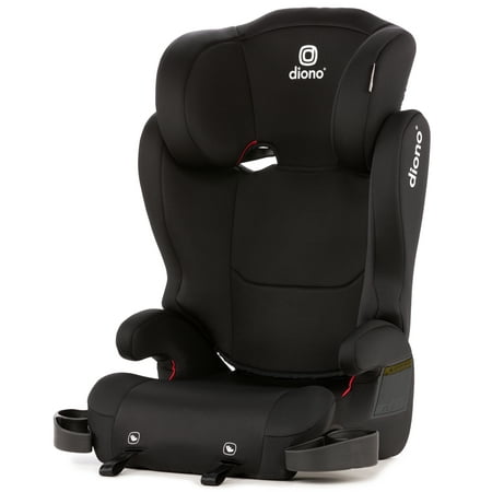 Diono Cambria 2 XL Latch 2-in-1 High Back to Backless Booster Car Seat, Black