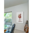 thumbnail image 4 of Marmont Hill "Flamand" By Marie-Eve Pharand Painting Art Print On White Wood, 24.0" x 1.5", 4 of 5