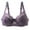 Purple, variant on Joau Lace Wireless Bratettes, Full-Coverage Wirefree Push Up Bra, Comfort Fit Lightly Lined Underwired Unlined Convertible Bra for Everyday Wear