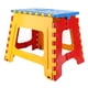 thumbnail image 5 of Taburete plegable Silla pequeña Taburete portátil avanzado para niños 32 * 22,5 * 30 cm (superficie de la silla azul), 5 of 8