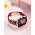 thumbnail image 4 of TOYOUTHS Slim Resin Bands Compatible with Fitbit Sense Bands Women, Lightweight Thin Sense Watch Bands for Fitbit Versa 3 Wristbands, 4 of 7
