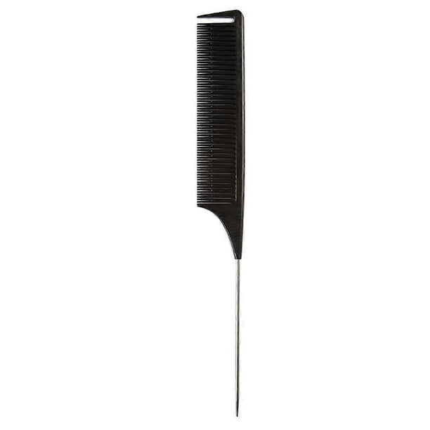 Peine profesional para mechas con tamaño de tejido ajustable para lograr mechas más rápidas en el salón. Color negro.