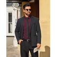 thumbnail image 6 of COOFANDY Mens Dress Shirts Long Sleeve Slim Fit Dress Shirts for Men Wrinkle Free Button Down Shirt, 6 of 6