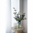 thumbnail image 1 of Jarrones decorativos de vidrio verde con motivos de cara, 1 of 4