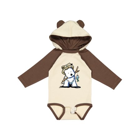 

Inktastic Westie Fishing Buddy Gift Baby Boy or Baby Girl Long Sleeve Bodysuit