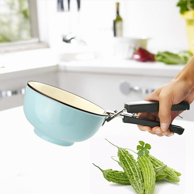 Heat Bowl Clip, Dish Gripper, Pot Arm Holder for Restaurant Home Kitchen Accessory BBQ Tongs Tool