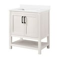 thumbnail image 2 of Ove Decors Vegas 30 W x 19" D Freestanding Bathroom Vanity with Sink, Antique White, 2 of 13