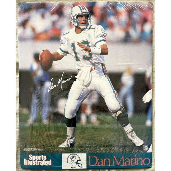 Dan Marino Miami Dolphins early 1990s Sports Illustrated 16x20 poster NEW