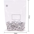 thumbnail image 3 of Wire Rope Thimble, M3 Stainless Steel Thimble Wire Rope Cable Thimbles Rigging For 1/8 - 3/32 Diameter50pcs), 3 of 4