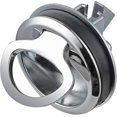 thumbnail image 5 of Pestillo de escotilla empotrada de aleación de Zinc, 2 uds., cerradura de pestillo de cierre de puerta empotrada para barco, autocaravana, plateado, 5 of 5