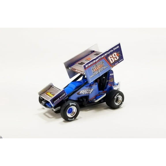 2022 Winged Sprint Car, #69K Lance Dewease - Acme A6422008 - 1/64 Scale Diecast Car