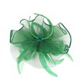 thumbnail image 5 of NMMUED Women's Church Fascinator Hat Formal Dress Hat Mesh Netting Feather Detail Wedding Guest Garden Party Tea Party Headwear Green, 5 of 7