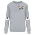 thumbnail image 5 of GZWYHT Halloween Crew Neck Sweatshirts Women Fall Tops for Women No Hood Long Sleeve Tops Casual Warm Pullover Fall Sweatshirts for Women Graphic Football Graphic Tunic Casual Fall Clothes, 5 of 5