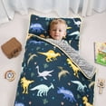 thumbnail image 6 of Primlect Nap Mat, 45" x 22" , Ultra Soft Rolled Sleeping Bags with Removable Pillow, for Daycare, 6 of 6