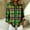 #0025-Green, variant on Uootdi Flannel Gift Plaid Gradient Color Long Sleeve Shirts for Women Button Down Dressy Casual Blouses Plaid Lightweight Fall T ops