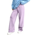 thumbnail image 2 of Fashionable Women's Casual And Comfortable Sweatpants,Light Purple 2XL, 2 of 4