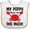 White and Pink, variant on Inktastic My Poppy Loves Me Grandchild Boys or Girls Baby Bib