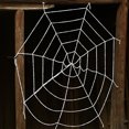 thumbnail image 4 of Bewildely SpiderWeb Halloween telaraña Terror fiesta decoración Bar casa embrujada Halloween arañas Web decoración de Halloween 1,5/2,5 m Kits de decoración para fiestas Blanco 1.5 m Bewildely HA007461-01B, 4 of 6