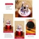 thumbnail image 5 of Yuarrent Caja de música de Navidad bola de cristal de Papá Noel cajas musicales adorables decoración de Navidad portátil luz LED bola de Kits de decoración para fiestas Papá Noel, 5 of 6