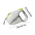 thumbnail image 3 of XYAIYT 5 Meter Automatic Retractable Dog Leash with Ergonomic Handle for Easy Control and Walking Heavy Duty Stretchable Rope for Small to Large Dogs Pet Supplies, 3 of 5