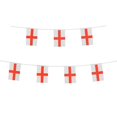 thumbnail image 3 of Wosthever Inglaterra Celebration String Flag Apto para todo clima para la Copa de Europa Suministro Adornos Accesorios Calle Deportes y aire libre, 3 of 6
