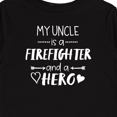 thumbnail image 4 of Inktastic My Uncle is a Firefighter and a Hero Boys or Girls Long Sleeve Toddler T-Shirt, 4 of 5