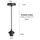 thumbnail image 2 of Juego De 5 Soportes Para Lámparas Colgantes E27, Accesorios Para Lámparas Colgantes E27, Accesorios Para Lámparas Colgantes E27 Con Cable De 2 M, Para Bar, Cafetería, Tienda De Ropa, Hogar, H, 2 of 4