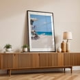 thumbnail image 2 of UNITED STATES | White Silence - Photography Beach Ocean Coastal Surfboard Summer Minimalist Seascape Black Framed Wall Art Print 5 x 7 inches, 2 of 8