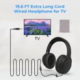 thumbnail image 2 of Cable extralargo para auriculares WMSZMSM con cable para TV y PC, 2 of 7