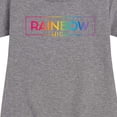 thumbnail image 3 of Rainbow High - Gradient Logo - Toddler And Youth Girls Fleece Dress, 3 of 5